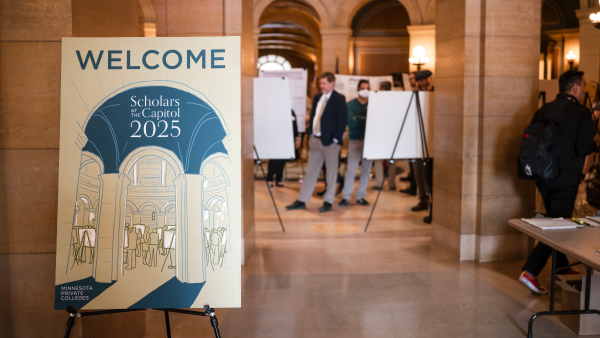 Scholars at the Capitol event poster.