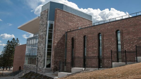 Exterior view of the Science Center on the Duluth campus.
