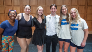 Six student participants of the Student Talentshow.